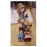 Paddington bear figurines & reisen statue