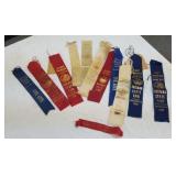 Indiana State Fair ribbons,  1915-1933