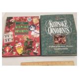 2 Hallmark Ornament Books