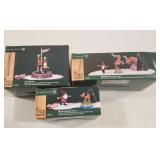 3 Department 56 North Pole Woods, new in box