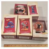 5 Hallmark hot wheels ornaments