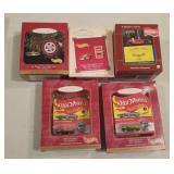 5 Hot Wheels & Matchbox ornaments