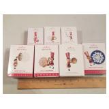 7 Hallmark musical instrument ornaments