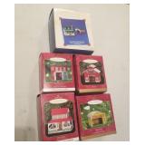 5 Hallmark building ornaments