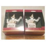2 Hallmark Laser cut Jack in the box ornaments