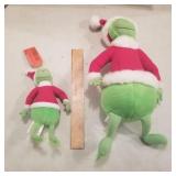 2 Grinch plush