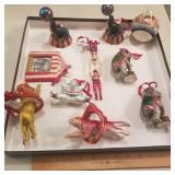 10 Circus theme ornaments