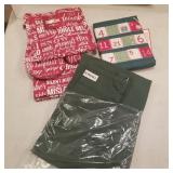 Christmas linens & Williams-Sonoma apron