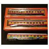 HO scale circus railroad cars