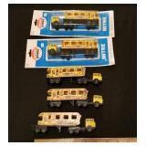 Plastic circus vehicles