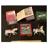 6 Carousel ornaments