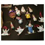 13 Clown Ornaments