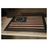 Large Framed  Flag Print