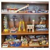 Ho Scale Model Buildings & Carnival
