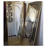 Trio of wall mirrors