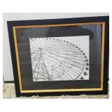 Framed Ferris Wheel print