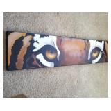Canvas Tiger Eye Print