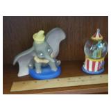 2 Disney Dumbo Collectibles