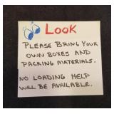 Loading & Packing Information