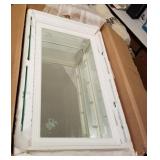 Walt Disney Small Curio Case Donald Duck Etched