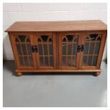 Mission style television stand