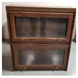 Modern 2 section barrister book case