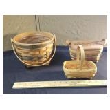 3 Longaberger baskets