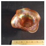 Marigold Fenton Carnival Glass blackberry bowl