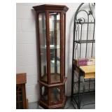Lighted china cabinet