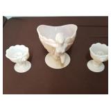 Shell pink console set