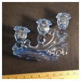 Blue Cambridge Candlestick