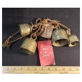4 Brass Bells