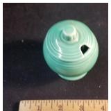 Light Green Fiesta Mustard Jar