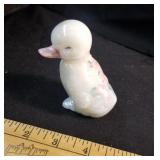 Fenton Hand Painted Duck, Artist Signed