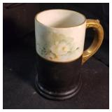Antique Belleek 6" mug