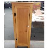 Pine 4 drawer storage cabinet