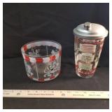 Vintage bar glassware