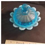 Klondike by Northwood Opalescent covered dish