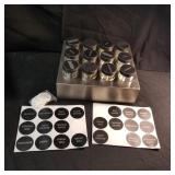 Stainless Steel Spice jar set