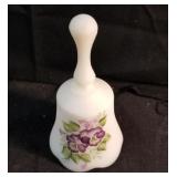 Fenton hand painted bell, artist signed