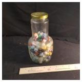 Jar of marbles