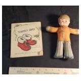 Vintage doll & book