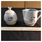 Mickey Mouse sugar & creamer