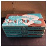 3 Snowflake Snack sets in original box
