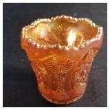 Imperial Carnival Glass toothpick holder