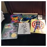 Vintage Batman posters, photo, & Cowboy Bob photo