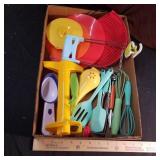 Colorful kitchenware