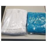 Carnival Cruise Line robe, Atlantis beach towel