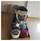 Yarn & craft tote bag