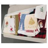 Tote Of Christmas Towels